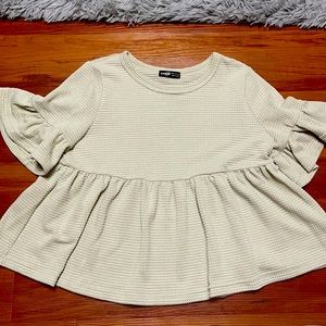 Medium, light beige blouse, SHEIN